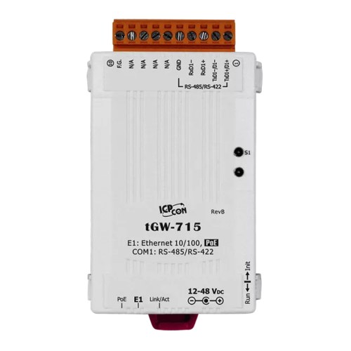 Компактный шлюз Modbus TCP tGW-715 Компактный шлюз Modbus TCP tGW-715
