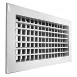 2VA-1000х500 решетка двухрядная алюминиевая