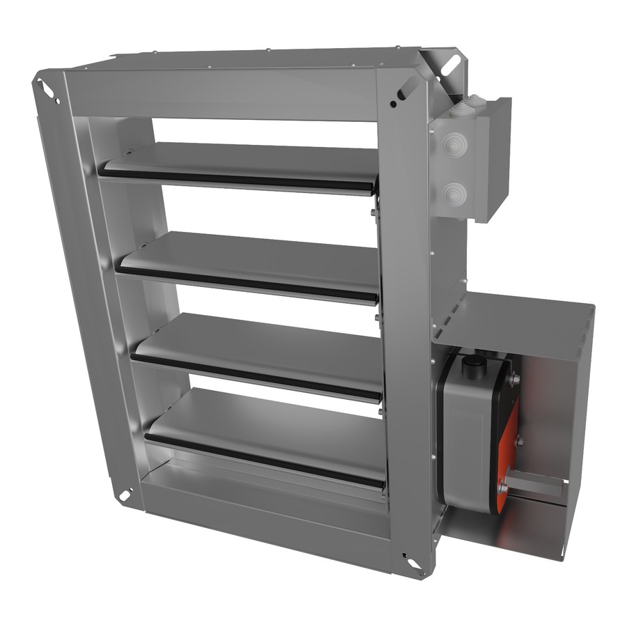 Канальный воздушный клапан КВУ-С Сигма-Вент