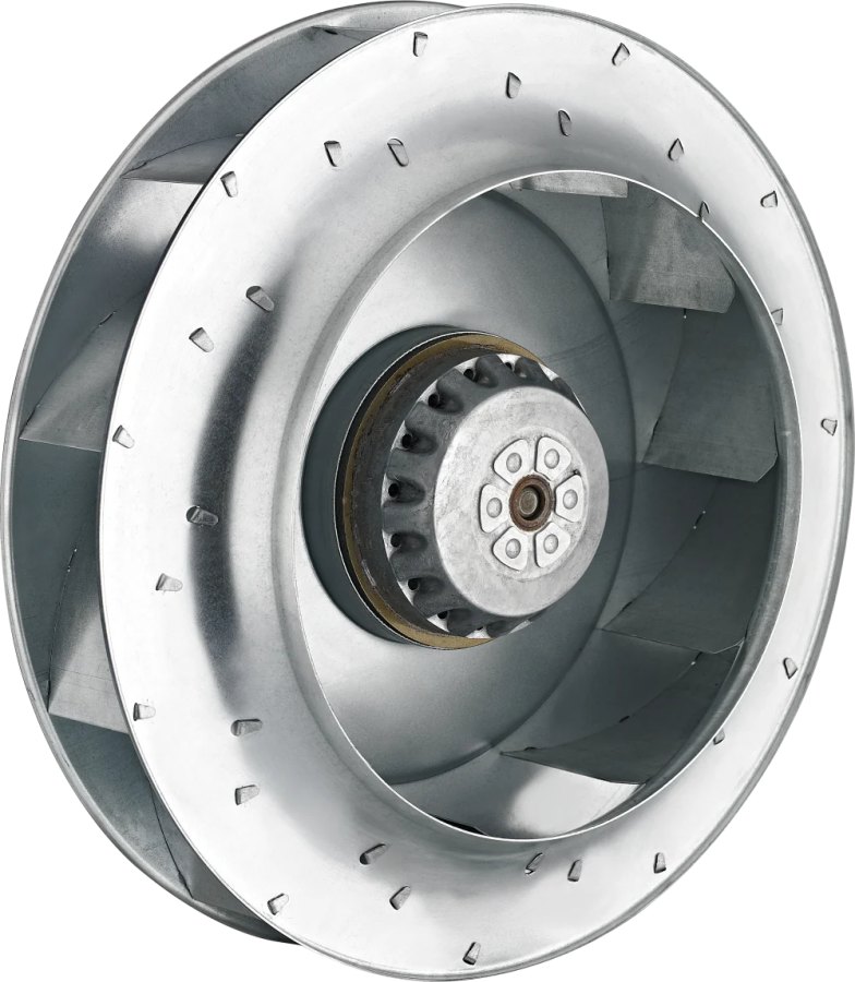 Мотор-колесо с назад загнутыми лопатками BDRKF 280-M