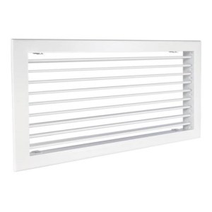Настенная однорядная решётка ZILON 1 WA 600*150
