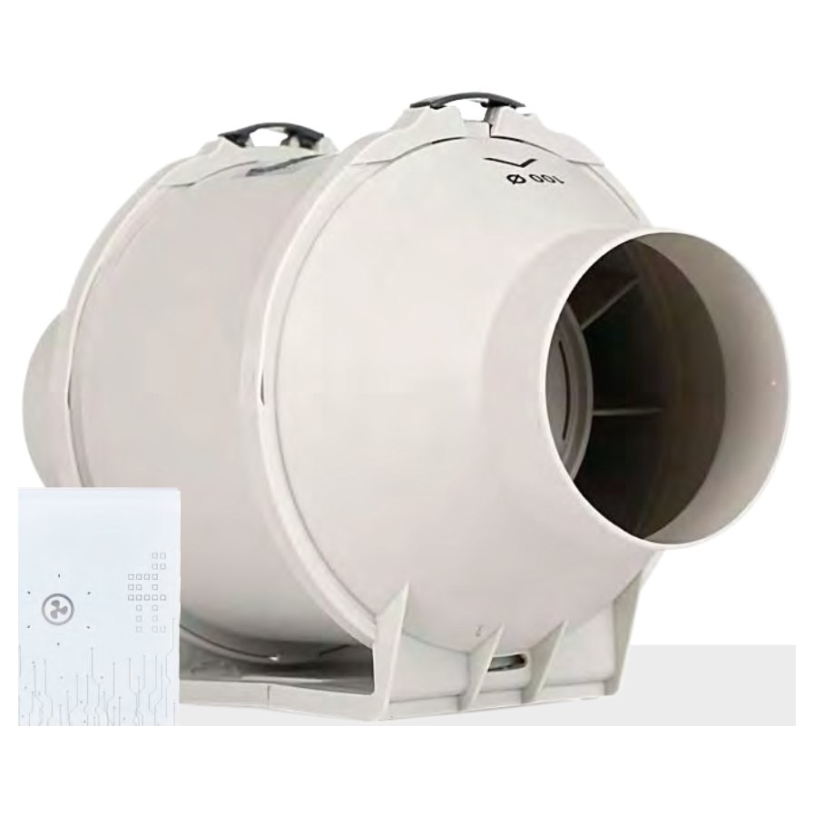 Канальный вентилятор Dastech HF-125PEZE, Ø125 мм, 561 м³/ч