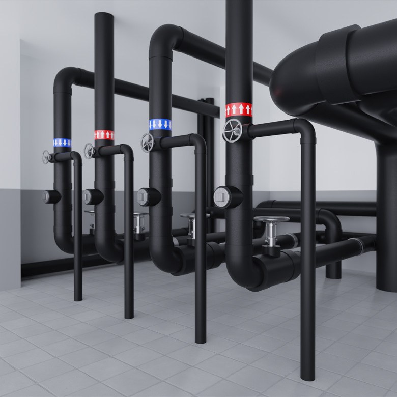 Трубка теплоизоляционная РУ-ФЛЕКС СТ 19×108 мм, 2 м